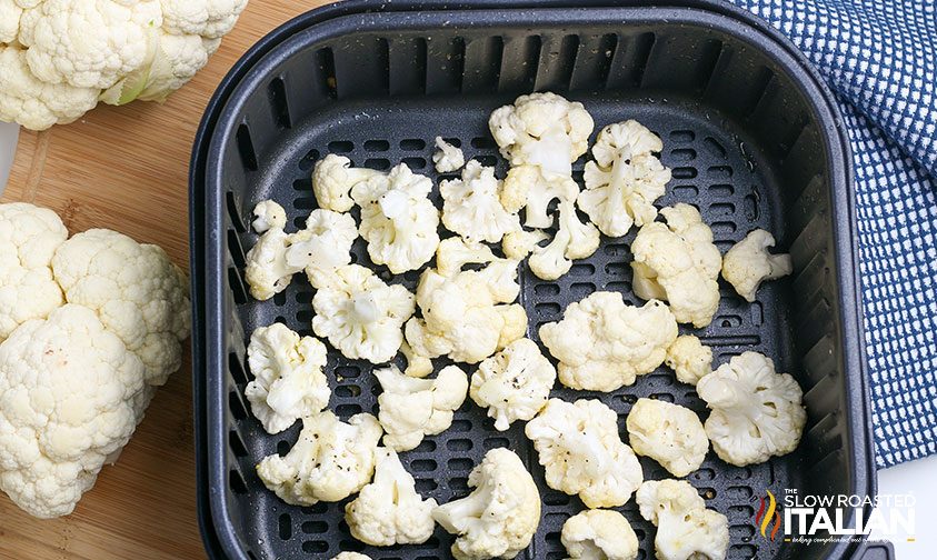 air frying cauliflower