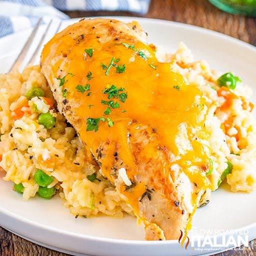 crockpot chicken and rice