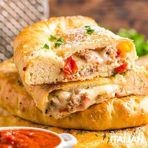 image of Homemade Italian Calzone recipe by The Slow Roasted Italian