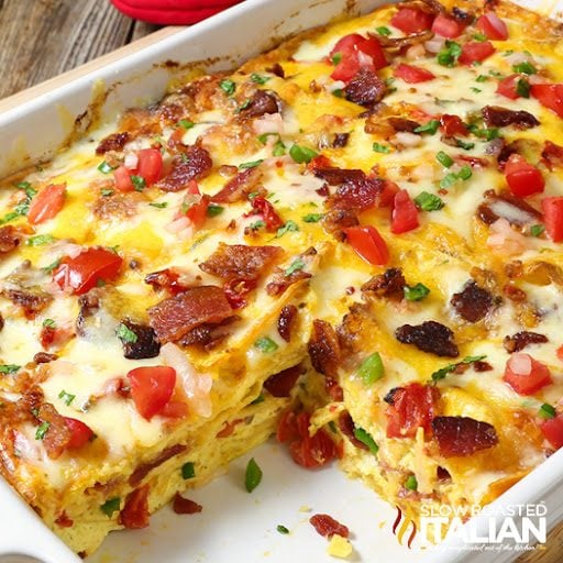 Mexican breakfast casserole