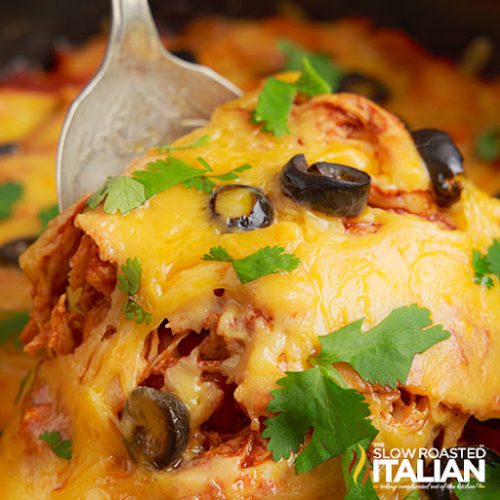 Slow Cooker Enchilada Casserole The Slow Roasted Italian