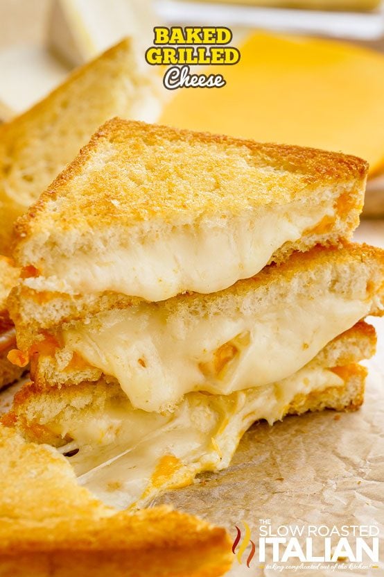 Baked Grilled Cheese + Video