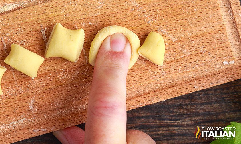 making homemade Italian pasta dough