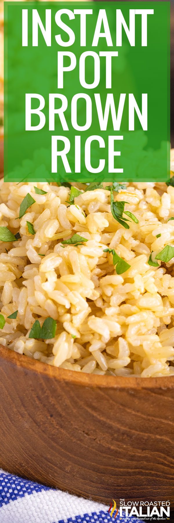 Instant Pot Brown Rice (Perfectly Cooked!) - Detoxinista