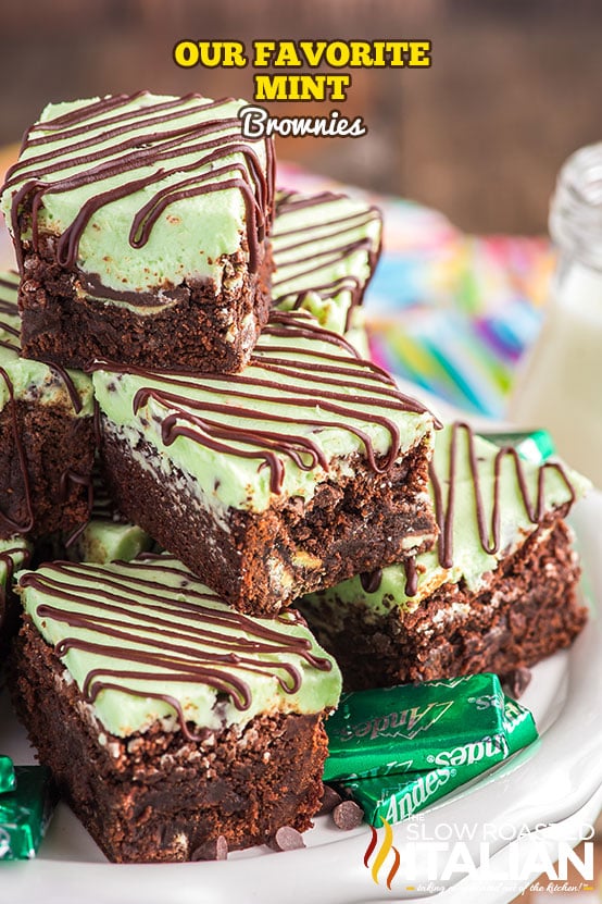Our Favorite Mint Brownies
