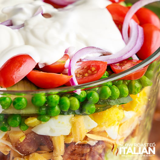 sensational 7 layer salad