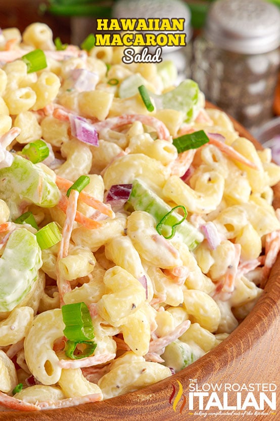 Authentic Hawaiian Macaroni Salad (Easy Recipe)