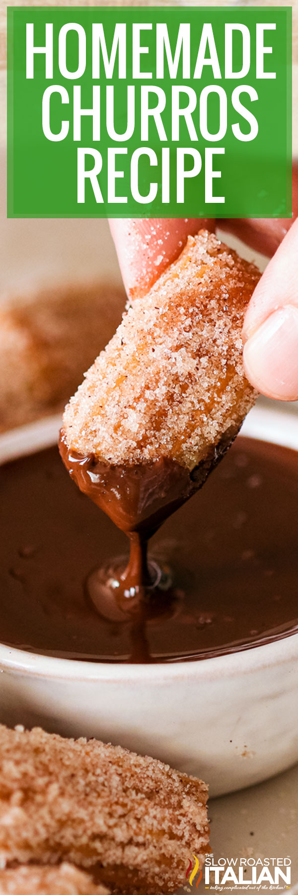 churros recipe pinterest image