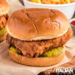 crispy chick fil a chicken sandwich
