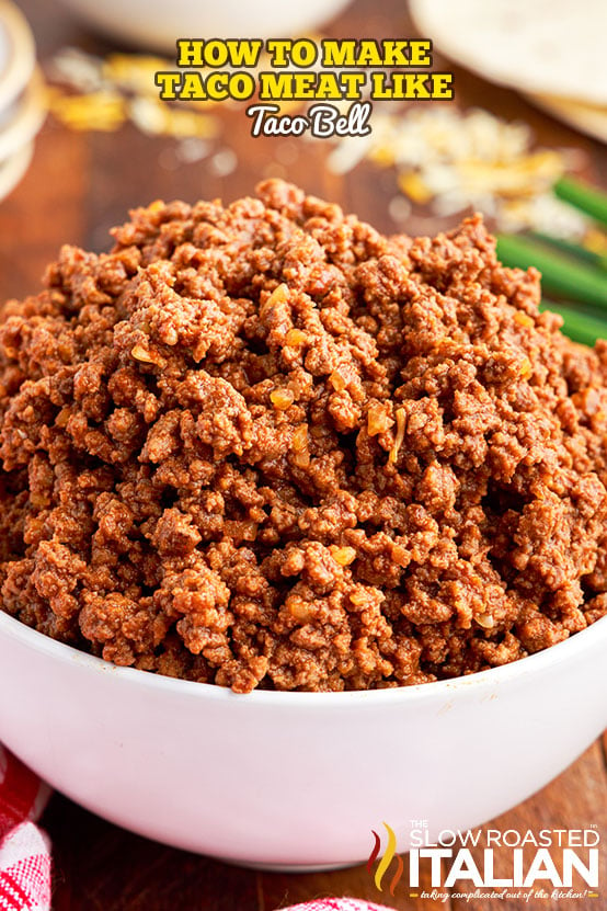 Taco Bell Meat Recipe