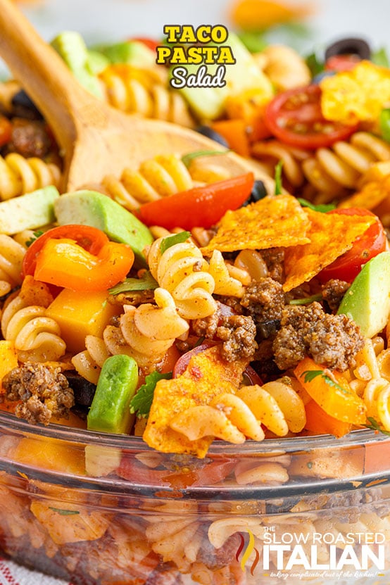 Best Ever Taco Pasta Salad