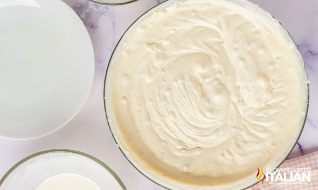 cheesecake ice cream batter