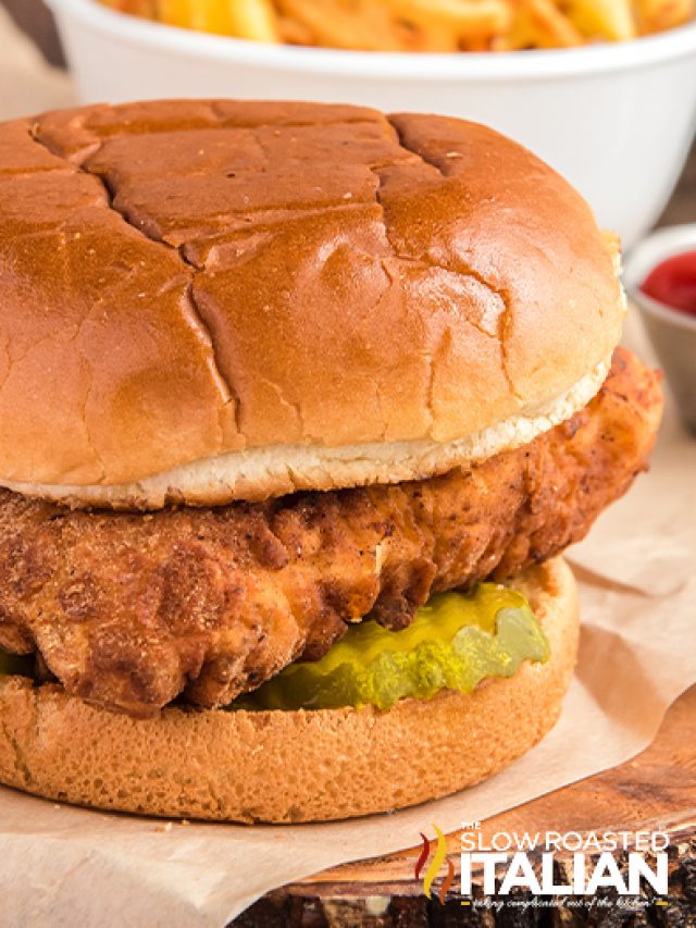 crispy chick fil a chicken sandwich