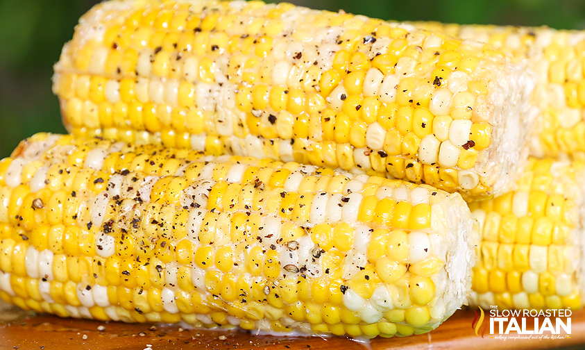 crockpot corn on the cob for a picnic
