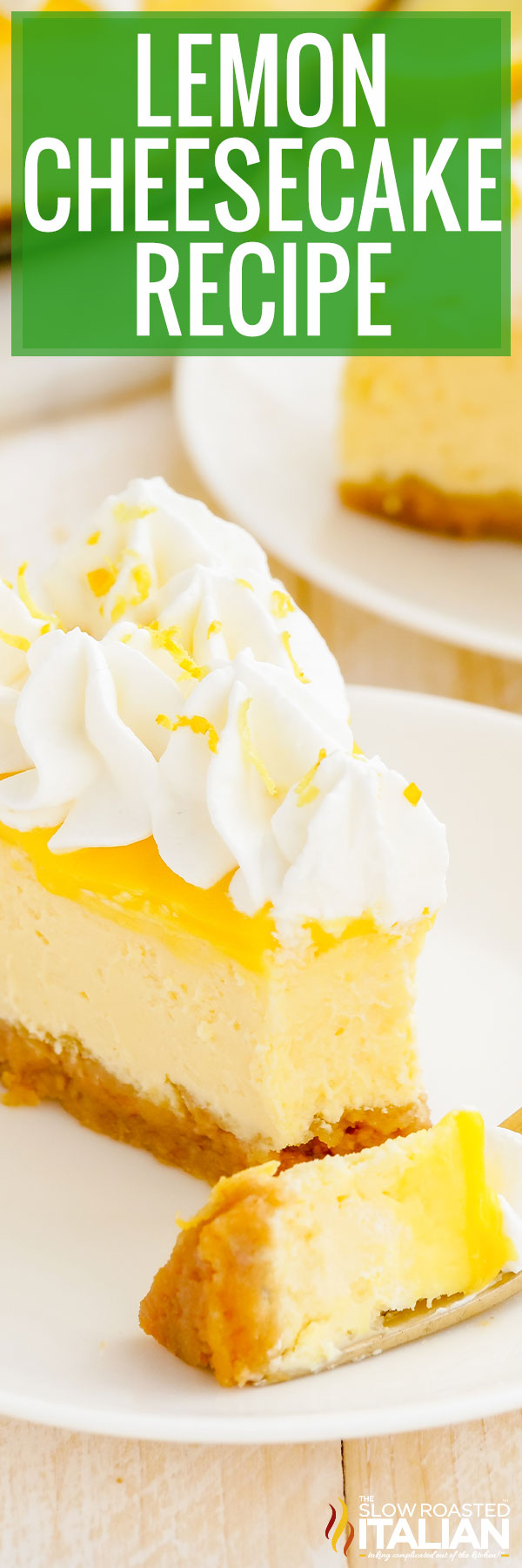 titled image (and shown): lemon cheesecake