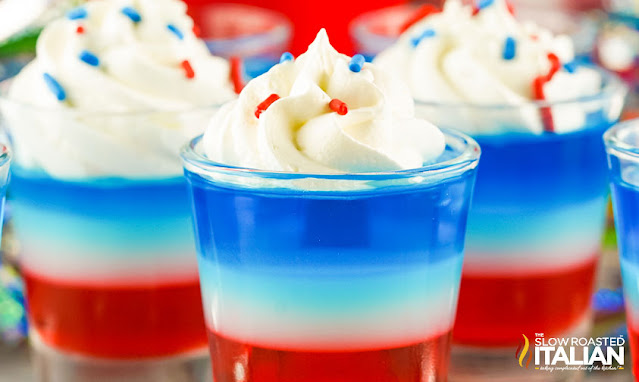 vodka jello shots for 4th of july