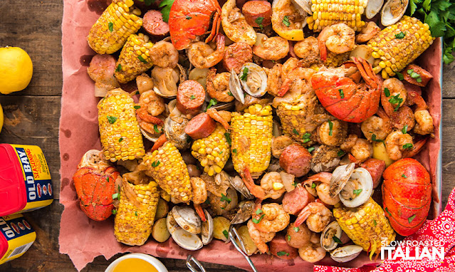 Our Favorite Seafood Boil Recipe - The Slow Roasted Italian