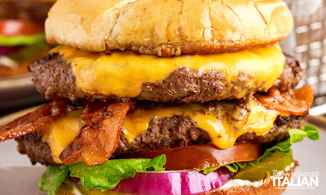 close up: culver's burger