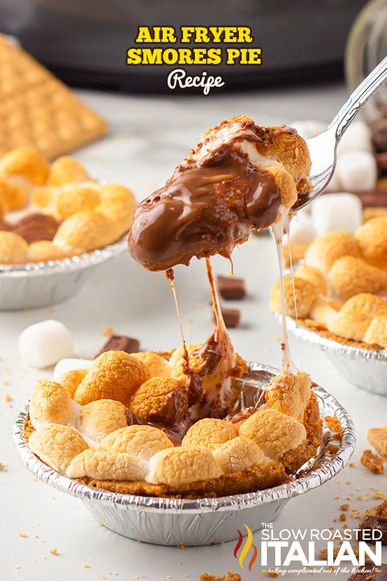 Air Fryer Smores Pie Recipe