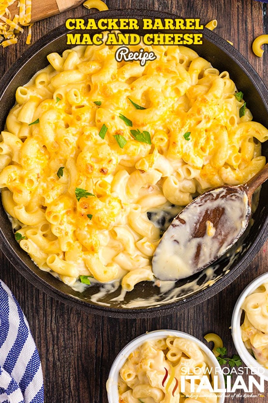 The BEST Copycat Cracker Barrel Mac and Cheese