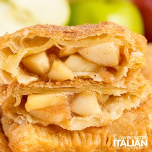 mcdonald's fried apple pie, close up