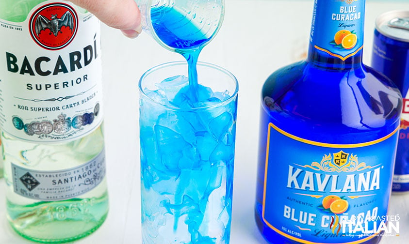 making blue curacao cocktail recipe