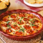 meat lovers 4 layer pizza dip