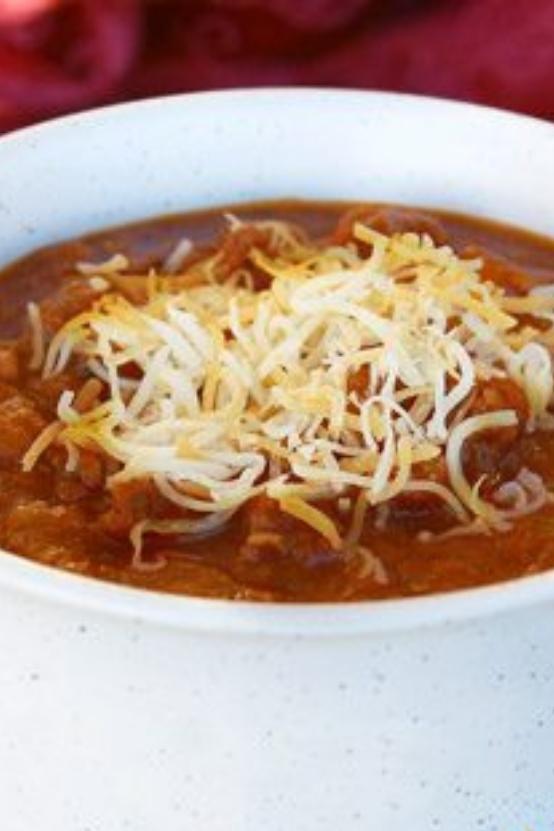 Chad's homemade chili recipe