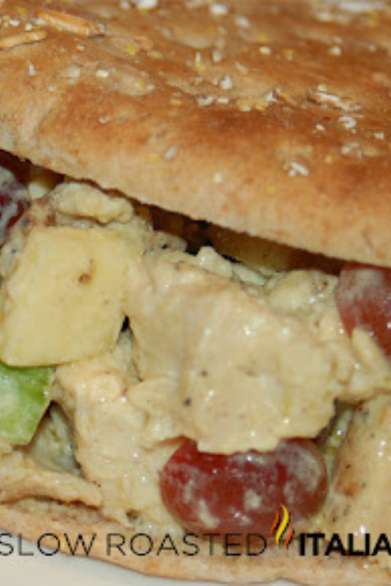 Chicken Salad with Grapes and Apples