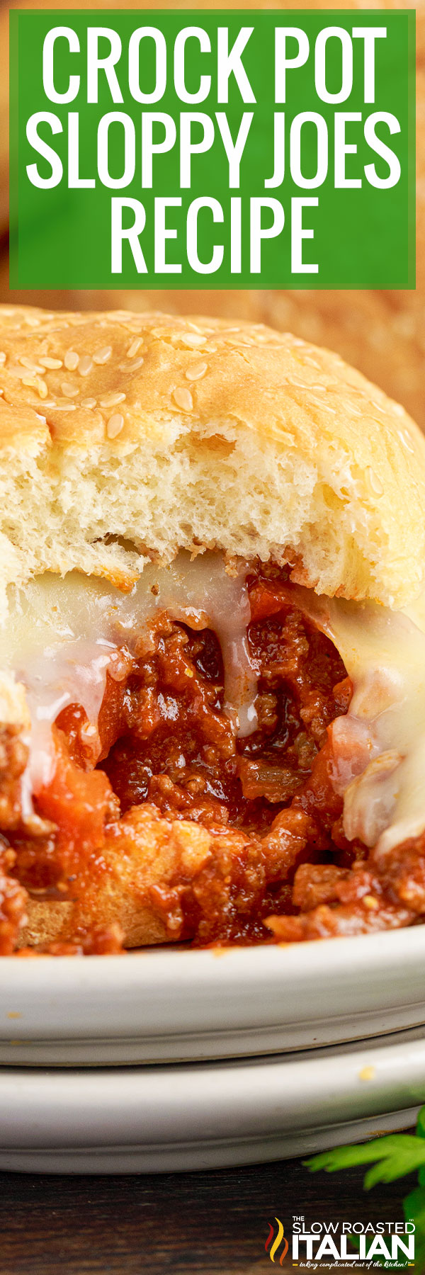 titled image for crock pot sloppy joe recipe