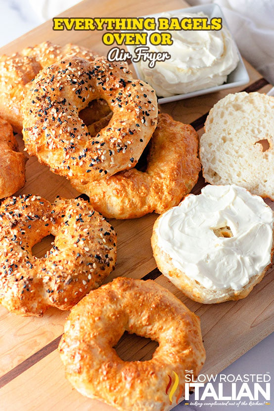 Everything Bagels (Oven or Air Fryer)