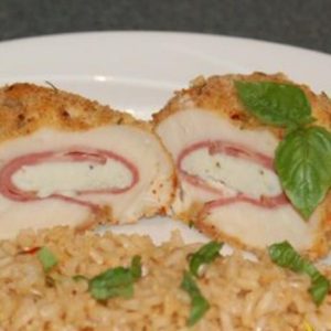 baked chicken cordon blue