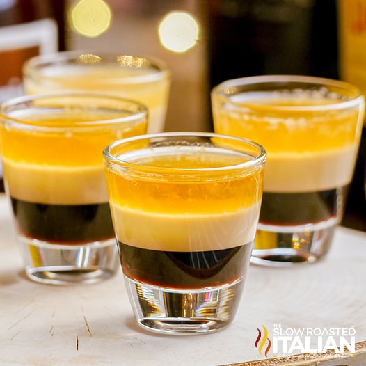 4 kahlua shooters