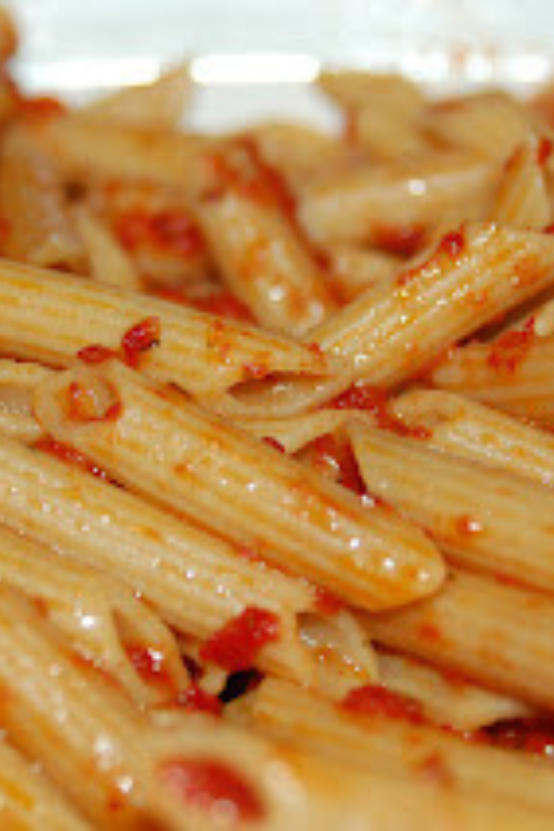 Penne with Sun-Dried Tomato Pesto