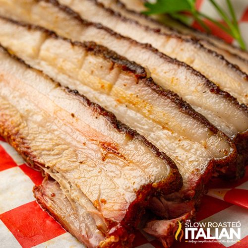 Easy Smoked Pork Belly Recipe The Slow Roasted Italian