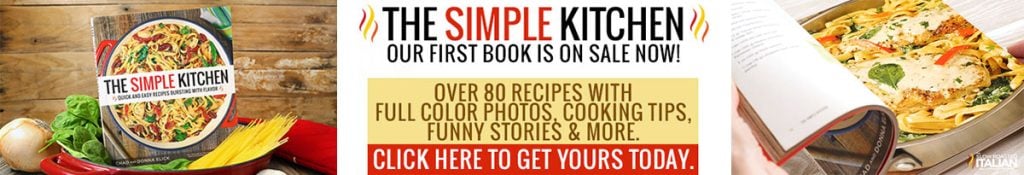 The Simple Kitchen cookbook affiliate linked banner