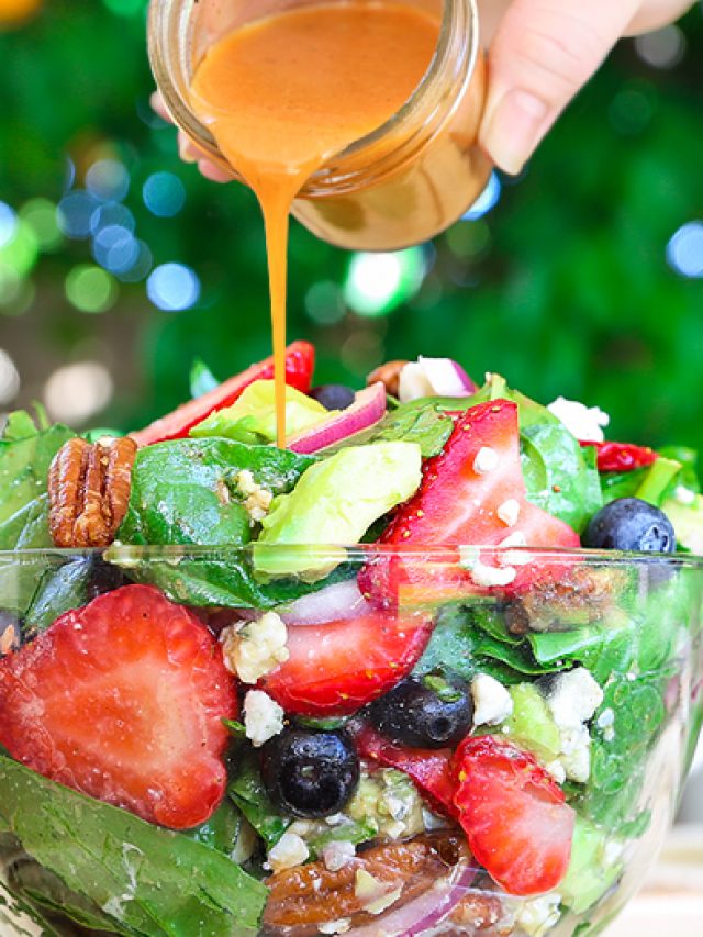 Spinach Strawberry Salad