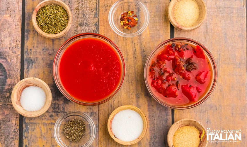 simple pasta sauce ingredients