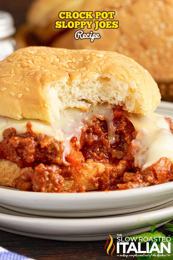 titled image for crcok pot sloppy joes recipe