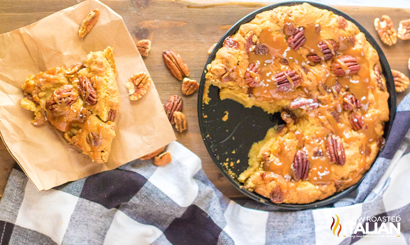 piece of caramel pecan cookie recipe