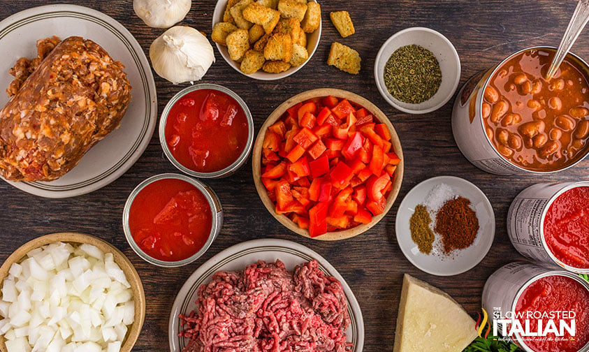 italian style chili ingredients