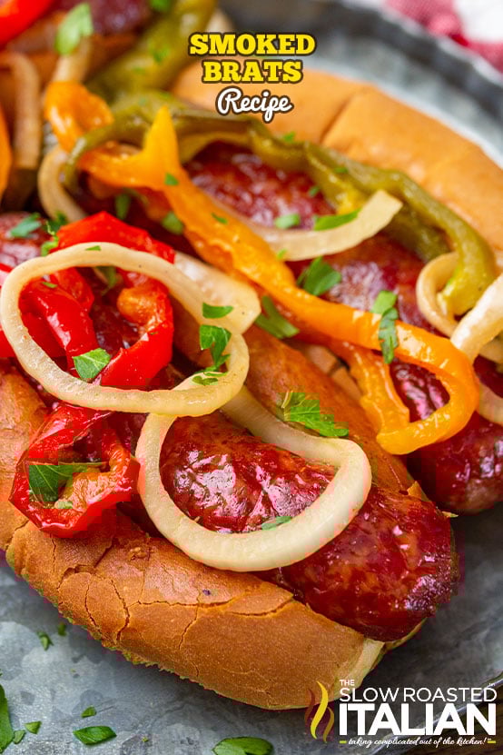 titled: smoked brats recipe