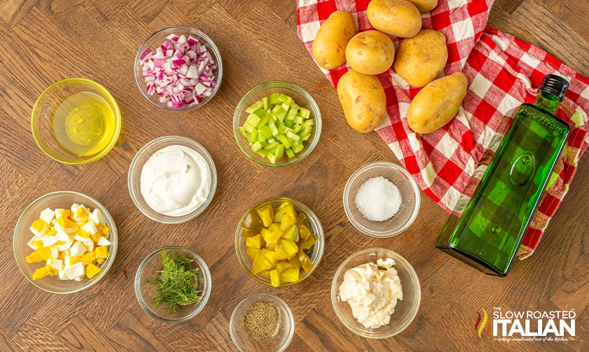 traeger potato salad ingredients