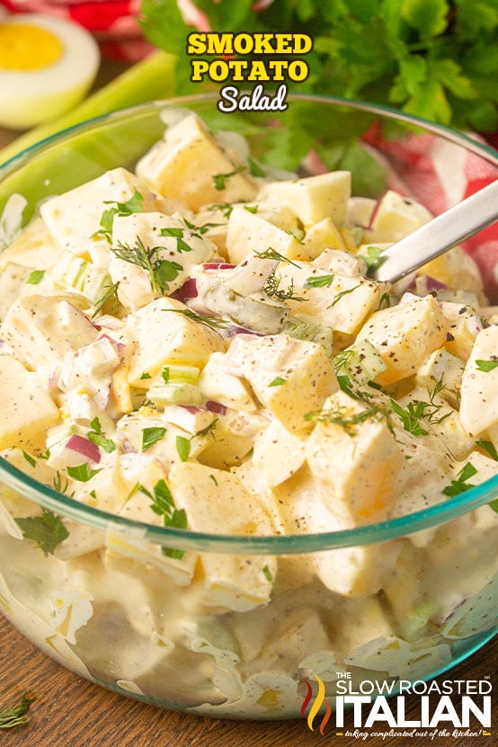 titled image for smoked potato salad