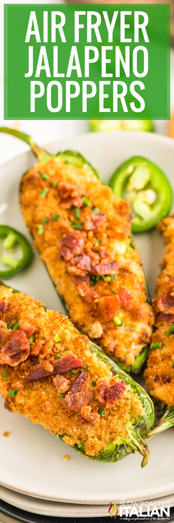 titled image (and shown): jalapeno poppers air fryer recipe