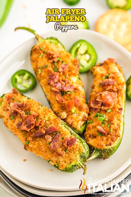 Air Fryer Jalapeno Poppers