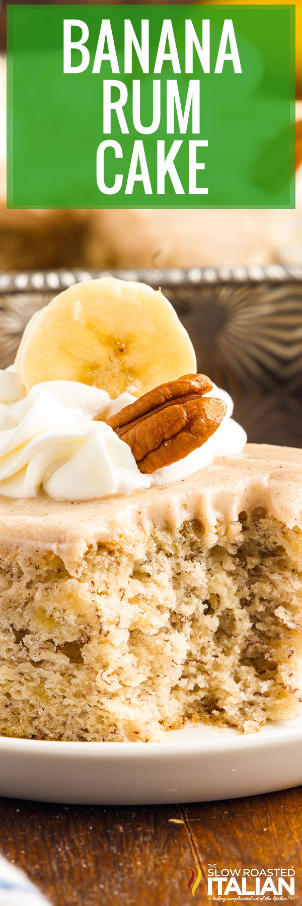 banana rum cake recipe.