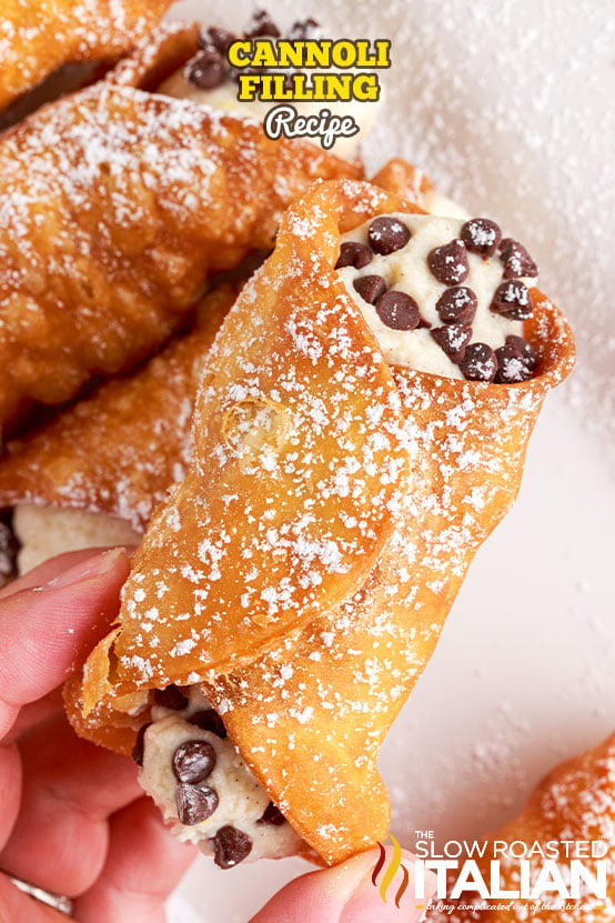 Authentic Cannoli Filling Recipe (How to Make)