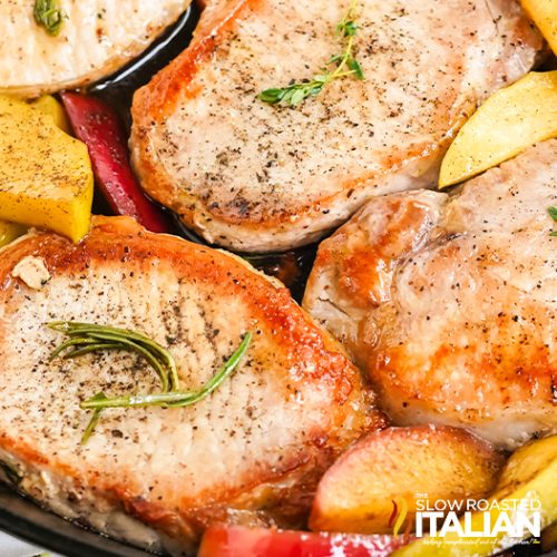 Cast Iron Pork Chops with Apples The Slow Roasted Italian