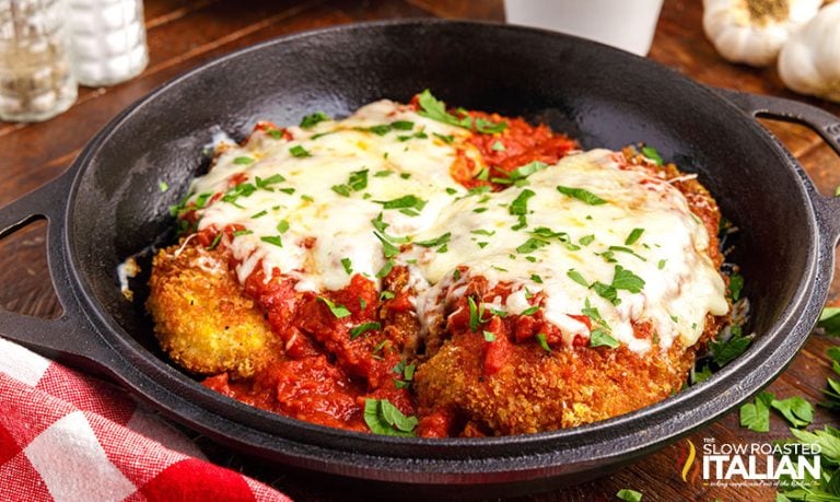 calories in chicken parmigiana with tomato sauce